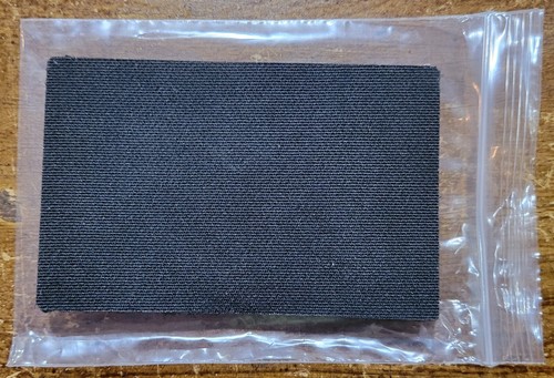 Thin Gold Line US Flag Patch for Emergency Dispatchers with Hook/Loop Backing - Picture 2 of 3