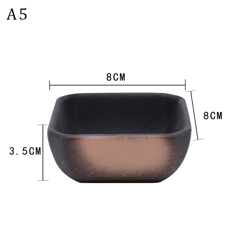 Japanese Ceramic Salad Sauce Dish Seasoning Plate Small Dipping Dish