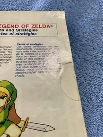 The Legend of Zelda (Nintendo NES, 1987) Maps & Strategies ONLY - Authentic !