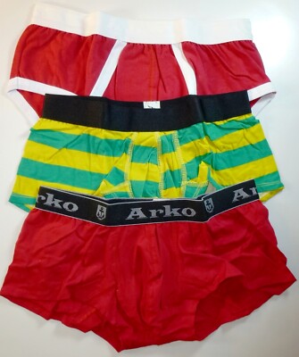 MENS TEENS DESIGNER FASHION COTTON UNDERWEAR BRIEFS SHORT NO FLY MEDIUM F102