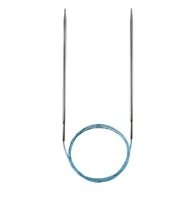 Addi Knitting Needle Circular Turbo Lace Tip Blue Cord 47'' US 3/3.0mm New