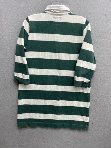 Vintage Abercrombie & Fitch Rugby Polo Striped Shirt Dress Women’s Size Large L - Picture 11 of 13