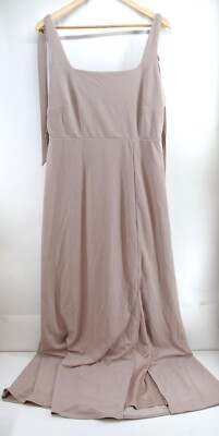 sachin and babi light blue dress Birdy Grey ALEX CONVERTIBLE DRESS CREPE TAUPE 2XL NEW NWT BRIDESMAID WEDDING