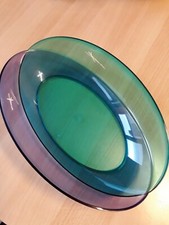 Tupperware Eleganzia Schmetterlingsschale, gross, blau grün Neuwertig 