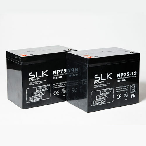 MOBILITY SCOOTER BATTERIES 2 x SLK POWER 12v 75AH AS 70AH 72AH 73AH 80AH 85AH eBay