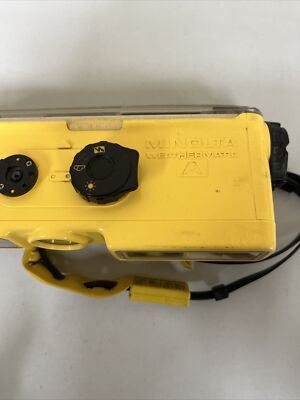 Minolta Weathermatic A Camera Underwater Point & Shoot 110 Film