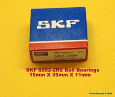 Premium Quality 6202-2RS Ball Bearings 15mm X 35mm X 11mm