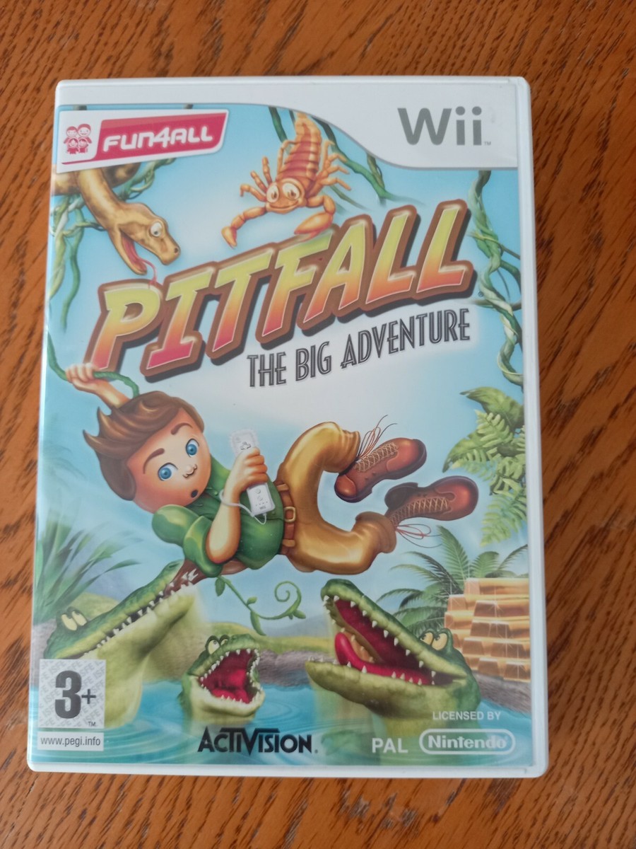 PITFALL THE BIG ADVENTURE NINTENDO WII RETRO UPDATE | eBay