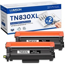 TN830XL 830 XL Toner Cartridge 2PK for TN830XL DCP-L2640DW HL-L2480DW L2865DW