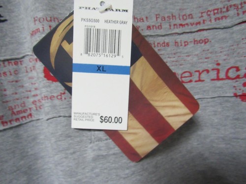 Phat Farm Men's Size XL or 2XL Polo Shirt, Gray Red or Black C1 6563 - Picture 8 of 12