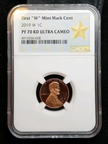 2019 W Lincoln First "W" Mint Mark Cent NGC PF70 RD Ultra Cameo STAR WP t5130