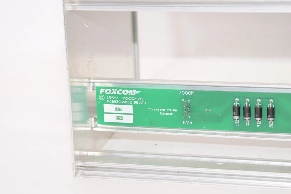 FOXCOM ITE 1999 7000M/S 3035002 D1 BackPane Chassis Bracket Rack - Image 4 of 4