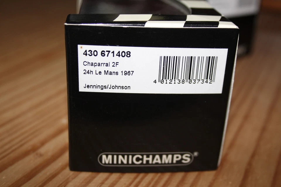 CHAPPARAL 2F N°8 Le Mans 1967 ( Minichamps ) 1:43 - Photo 2/2