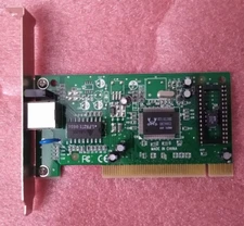PCI Realtek RTL8139B 10/100Mbps  | RJ45 Ethernet Network LAN Card
