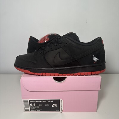 Size 9.5 - Nike Jeff Staple x Dunk Pro SB Low Black Pigeon