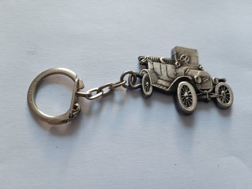 PORTE-CLÉS LAMPE ROUGE Automobile Bibendum MICHELIN Keychain vintage 80