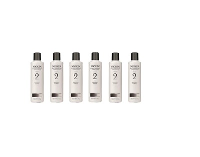 Nioxin System 2 Scalp Therapy Conditioner - Fine Thinning Hair5.07oz (Pack of 6)