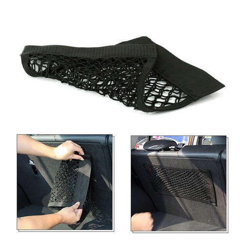 Car Elastic Net Storage Holder Rear Trunk Seat Organizer Interior Accessories - Picture 9 of 14