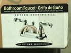 NEW Pegasus Bathroom 2-Handle Center Faucet, Low ARC style Polished/Brush Chrome — photo 2