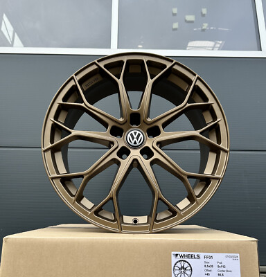 4x 18 Zoll Felgen FF Wheels FF01 bronze für VW Passat CC Phaeton 3D Sharan 7N