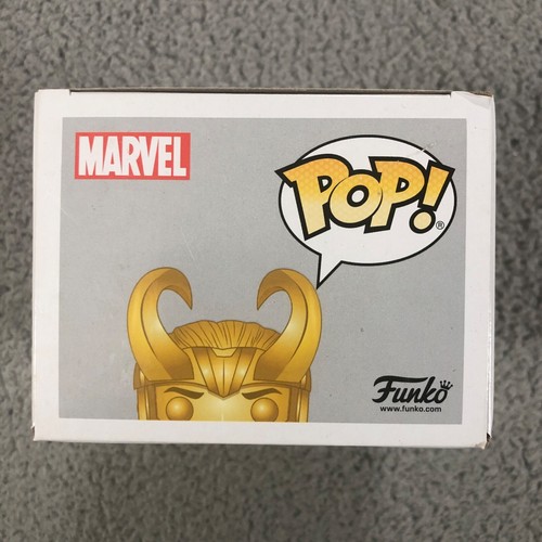 Funko POP! Bobble-Head - Marvel Studios - Loki (Gold) #376 - Vaulted 2018 - Picture 5 of 6