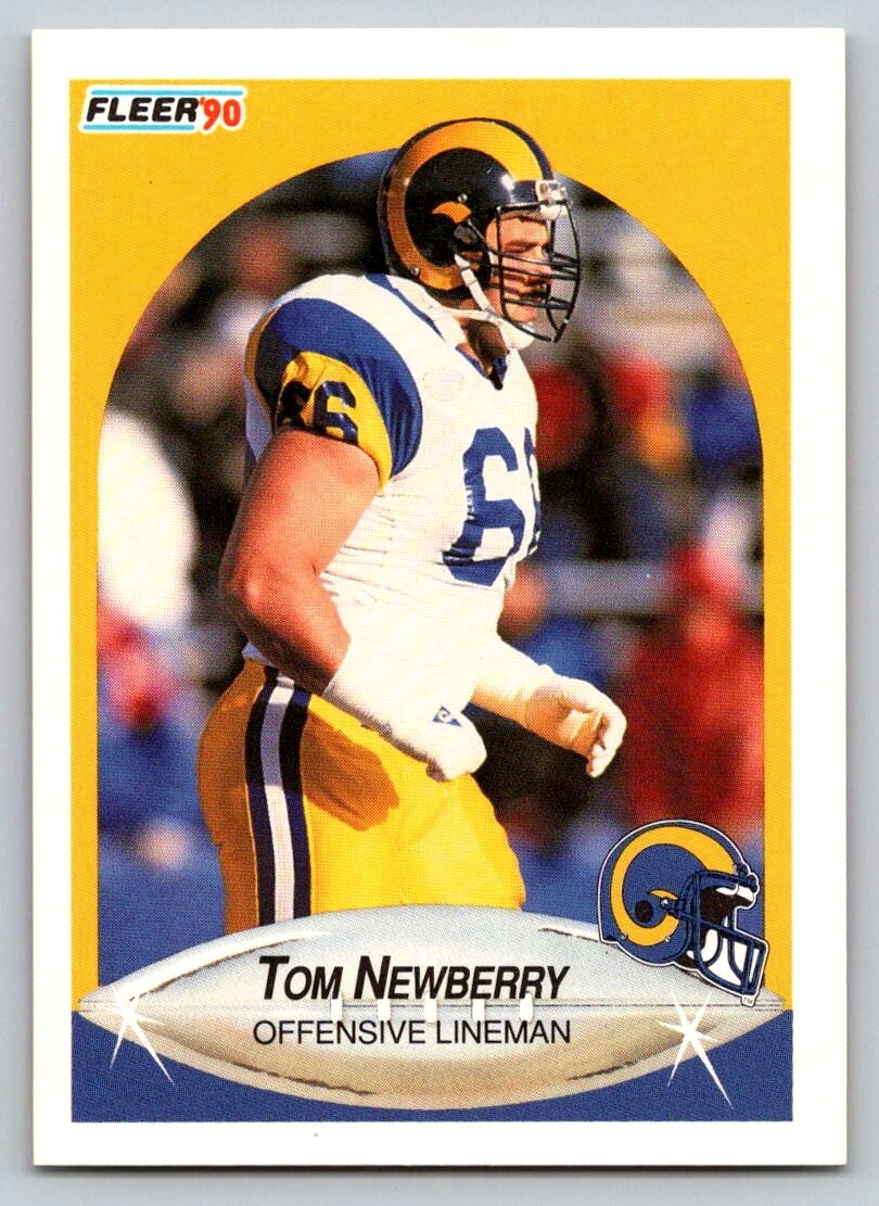 1990 Fleer - #43 Tom Newberry