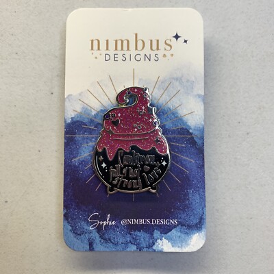 Harry Potter Pin Nimbus Designs Cauldron Full Of Hot Strong Love A Grade