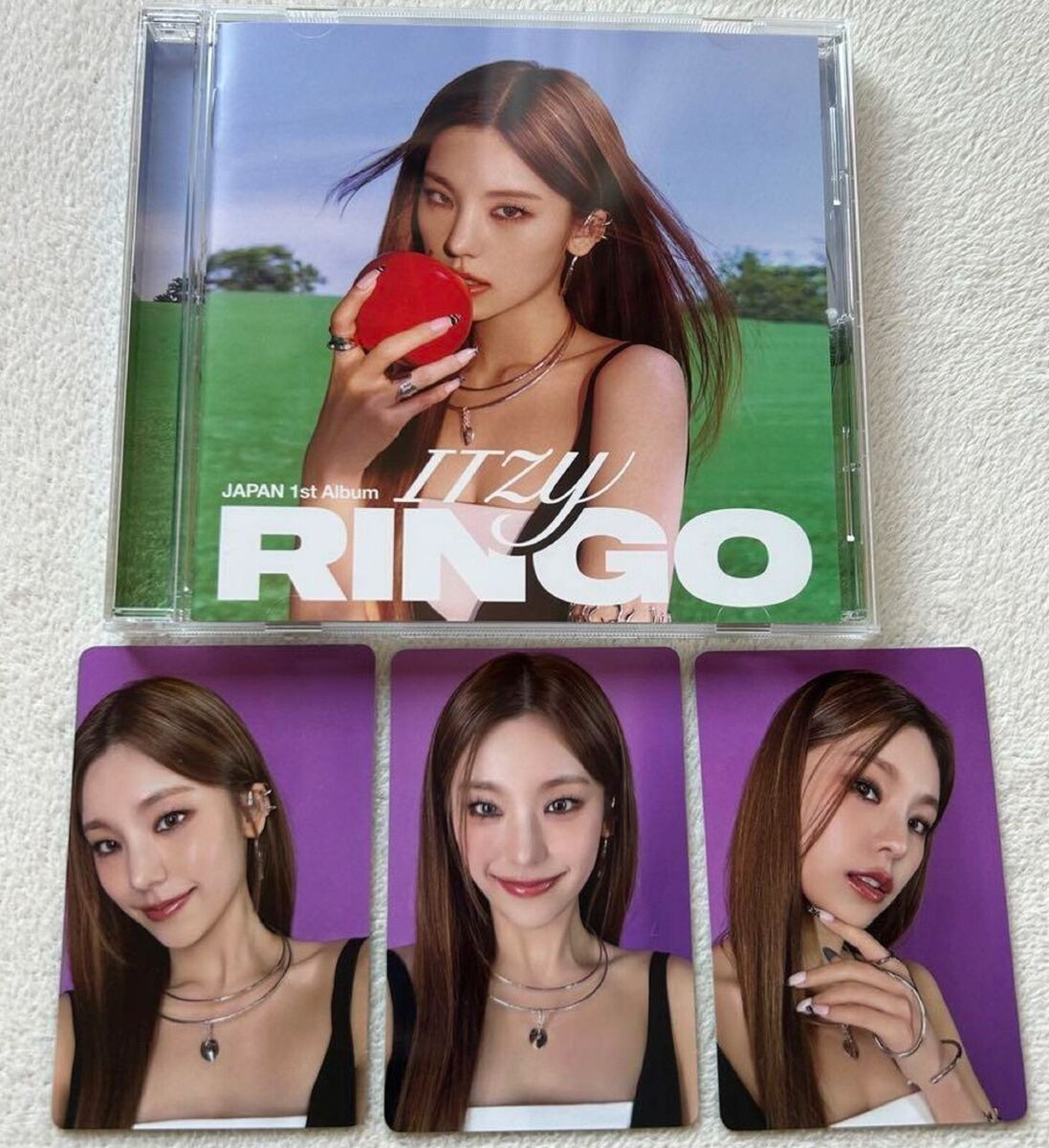 itzy RINGO midzy jp fc限定 当選者限定 チェキ ITZY RINGO MIDZY FC SOLO JAPAN ver. CD PHOTO CARD OFFICIAL