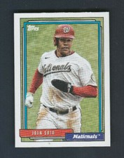 2021 Topps Update Series 1992 Redux # T92-49 Juan Soto