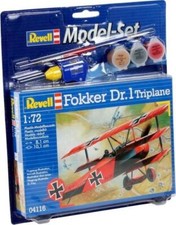 Revell Fokker DR.1 Triplane 'Model Set' REV 64116 Model Kit