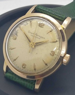 OROLOGIO GIRARD PERREGAUX VINTAGE 32mm CARICA MANUALE ROSE GOLD PLATED  70910216 | eBay