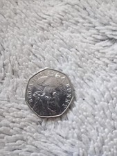Reduced!! Rare Benjamin Bunny 2017 UK 50p BU Coin