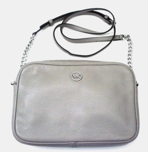 MICHAEL KORS „Fulton“ Crossbody Bag # Pearl Grey # Pebbled Leather/ Echtleder - Bild 2 von 8