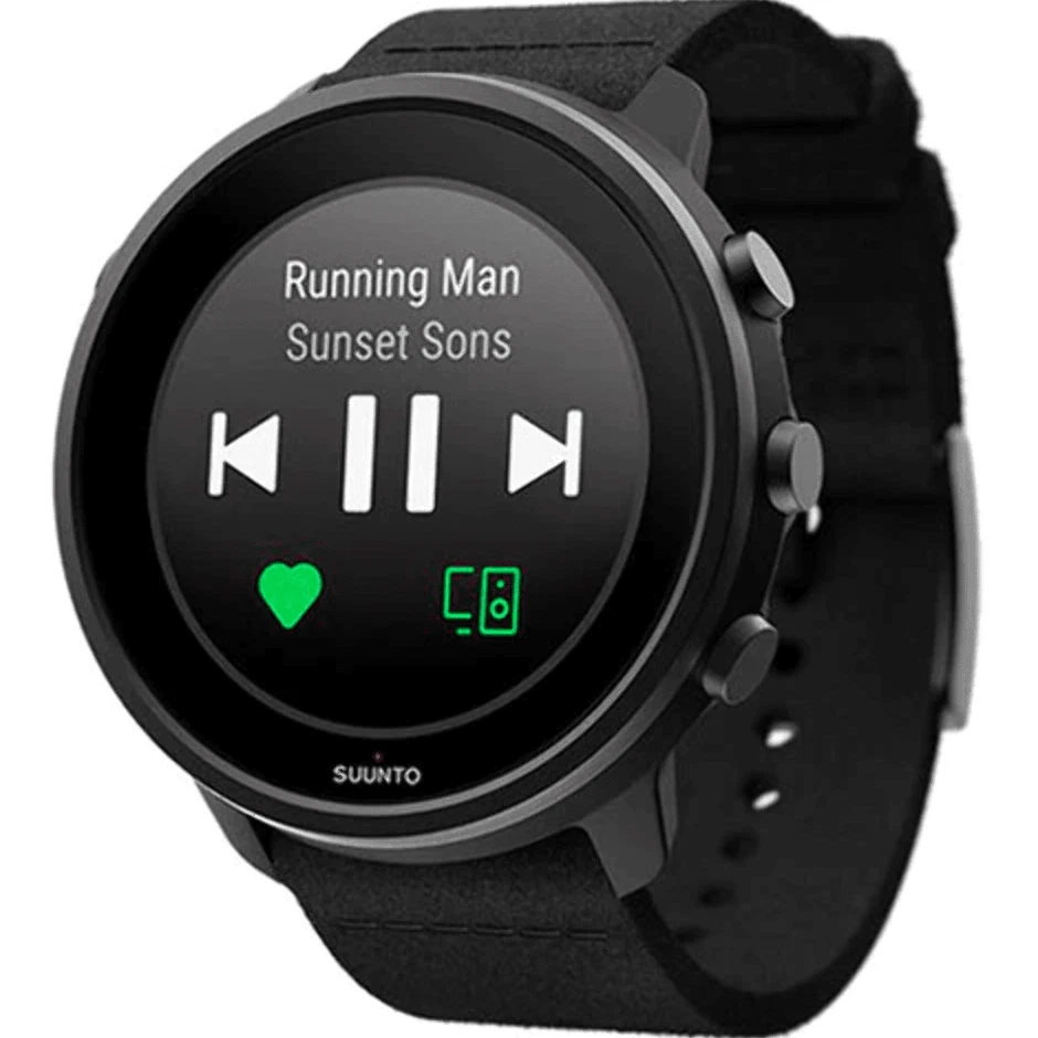 Matte black smart best sale watch