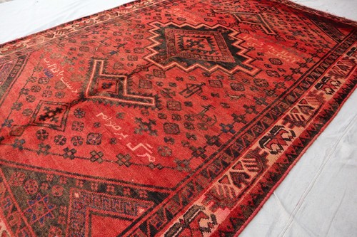 6 x 8 ftAny room décor area rug, Afghan tribal 100 percent wool traditional rug - Picture 5 of 14