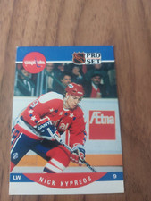 1990 1991 PRO SET HOCKEY NICK KYPREOS ROOKIES # 551