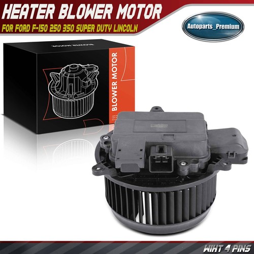 HVAC Heater Blower Motor With Fan Cage for Ford F150 F250 Super Duty