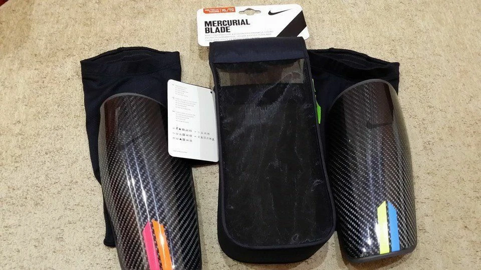 cristiano trabajador Un evento Nike Mercurial Blade Carbon Shin Pads Vapor / Superfly Elite PSP018 080  Size XL | eBay