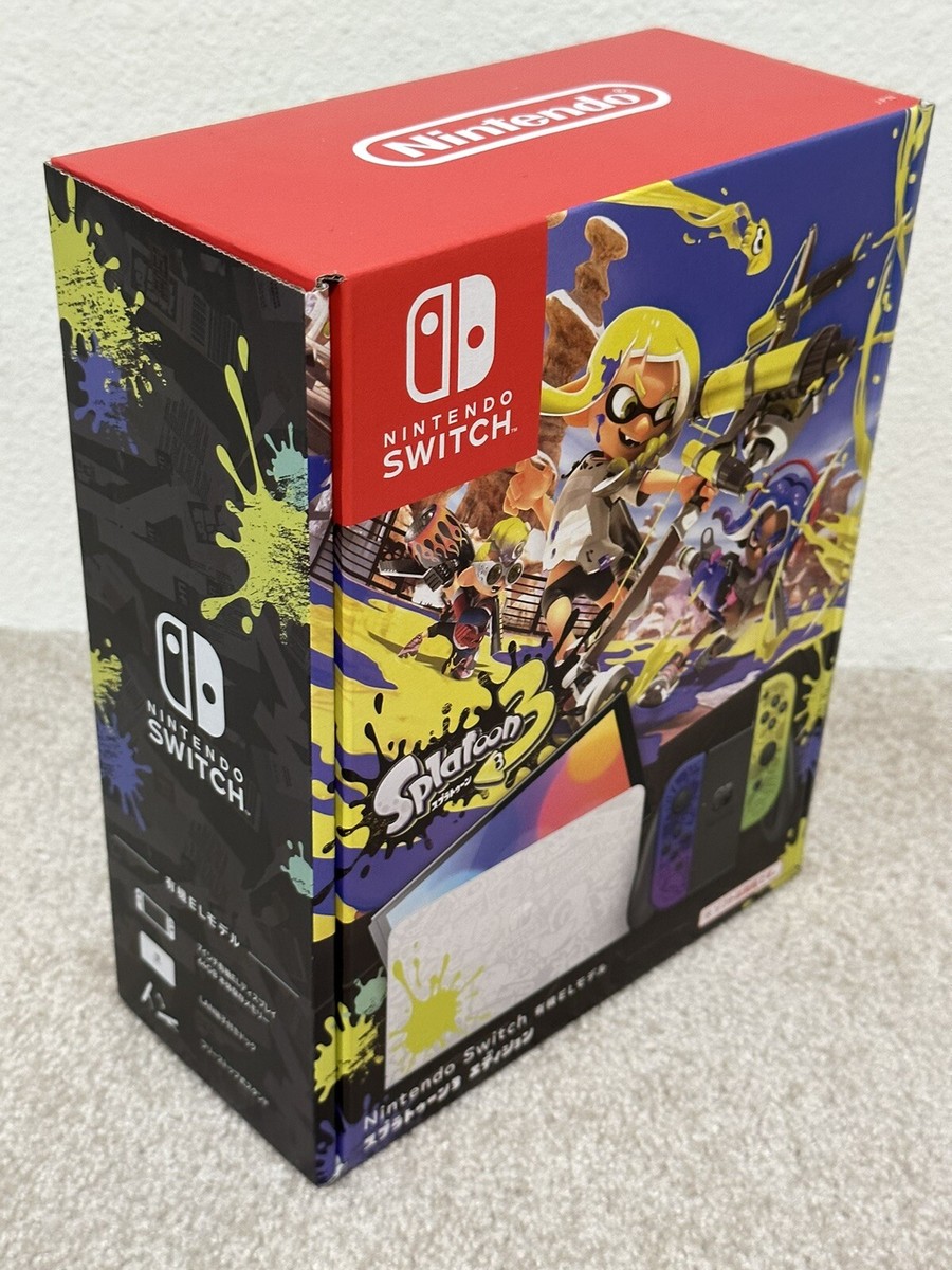 NINTENDO SWITCH SPLATOON 3 SPECIAL EDITION OLED MODEL *BRAND NEW
