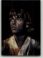 2024 Topps Chrome Star Wars Galaxy Luke Skywalker 83