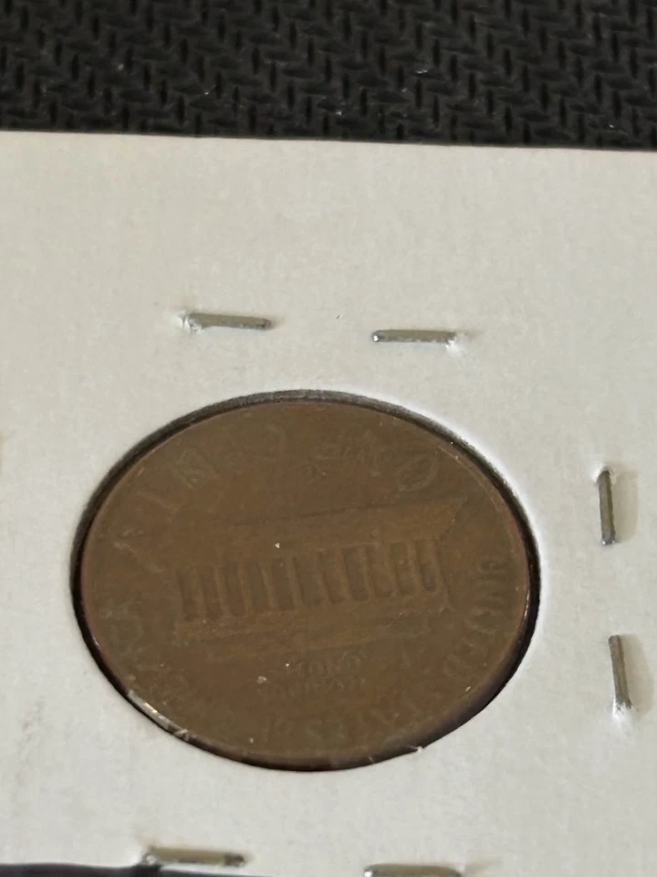 1968-D Lincoln Penny Double Rim No Rim DOUBLE ERROR - Image 3 of 3