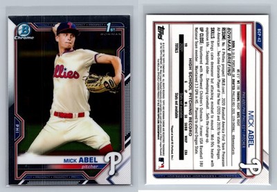 2021 Bowman #BCP-42 Mick Abel Chrome Prospects