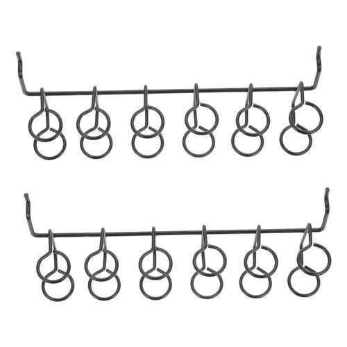 2 Pcs Pateboard Tool Holder Pegboard Hooks Screwdriver Organizer Accessory - Picture 10 of 12