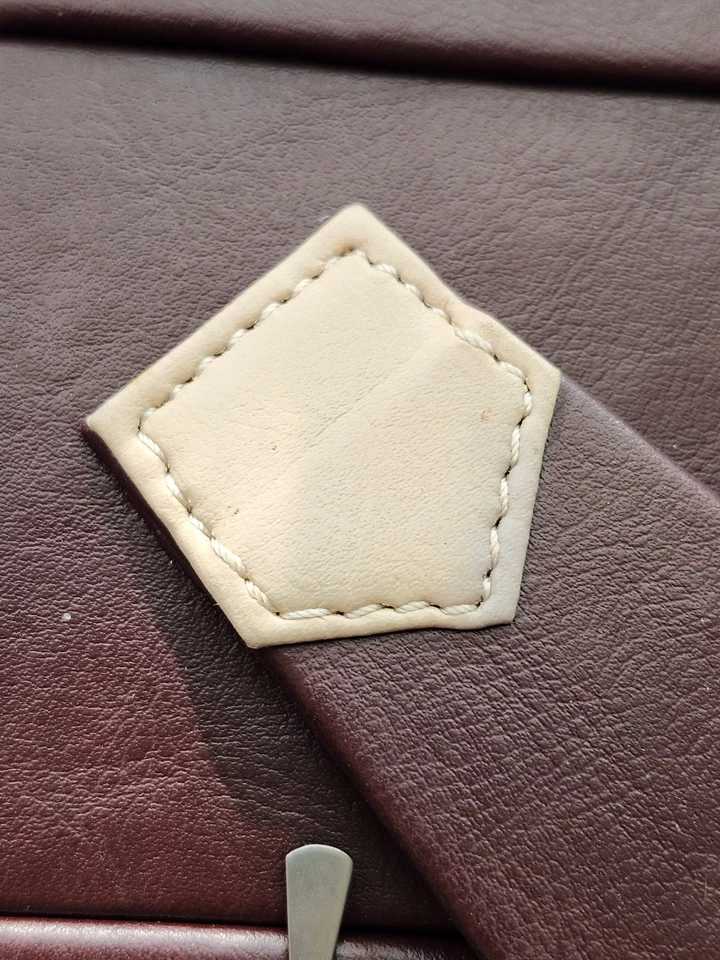 Hermosos marcos de fotos de cuero, juego de 2 como NU, ¡envío GRATIS! Foto 4 de 4