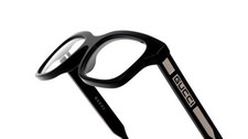 Gucci GG1731O 001 Black Rectangle Eyeglasses Optical Frame NEW