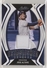 2022 Panini Absolute Established Threads Retail Jose Altuve #ET-JA 0e23