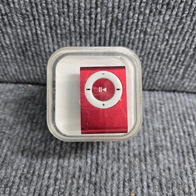 Mini Clip Digital MP3 Music Player USB with SD Card Slot Red