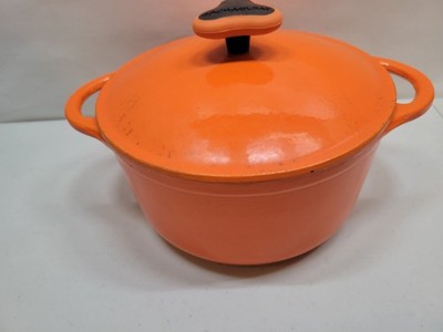 Rachel Ray Orange Enameled Cast Iron Pot with Cover