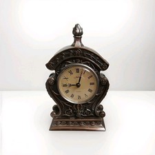 Vintage Crosa Juliana Quartz Mantel Clock Roman Numerals  