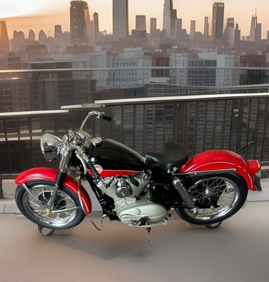 THE ORIGINAL HARLEY-DAVIDSON ビンテージ　ハーレー Vintage Franklin Mint 1957 Harley Davidson XL- Sportster. 1:10